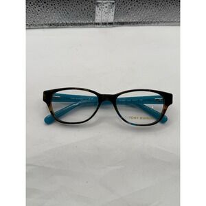 Tory Burch TY2031 Tortoise Teal Blue Eyeglasses‎ Frames Designer Eyewear